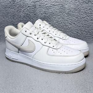 Nike Air Force 1 07 LV8 Mens Size 12 Sneakers Summit White Phantom Leather